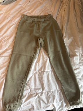TNA Olive Green Jogger Sweatpants